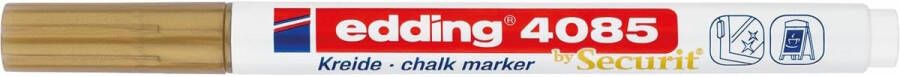 Edding Krijtmarker e-4085 ronde punt van 1 2 mm goud