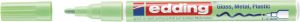 Edding Viltstift 751 lakmarker rond pastel groen 1-2mm
