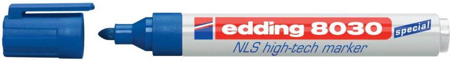 Edding Viltstift 8030 NLS High-Tech marker 1.5-3mm blauw