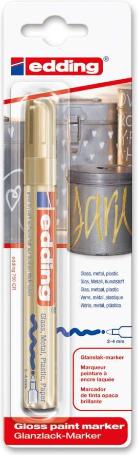 Edding Paint Marker e-750 goud