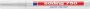 Edding Viltstift 750 lakmarker rond wit 2-4mm - Thumbnail 1