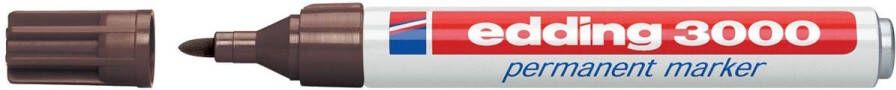 Edding Viltstift 3000 rond 1.5-3mm donkerbruin