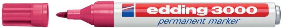 Edding Viltstift 3000 rond 1.5-3mm karmijnrood