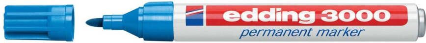 Edding Viltstift 3000 rond 1.5-3mm lichtblauw
