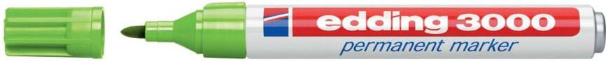 Edding Viltstift 3000 rond 1.5-3mm lichtgroen