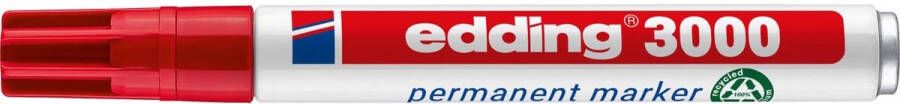 Edding Viltstift 3000 rond 1.5-3mm rood