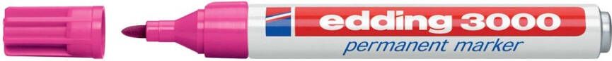 Edding Viltstift 3000 rond 1.5-3mm roze