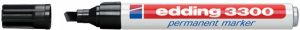 Edding permanent marker e-3300 zwart (op blister)