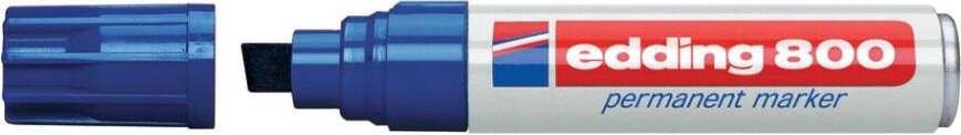Edding Viltstift 800 schuin 4-12mm blauw