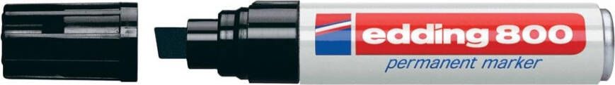 Edding Viltstift 800 schuin 4-12mm zwart