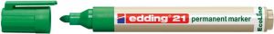 Edding Ecoline Viltstift edding 21 Eco rond groen 1.5-3mm