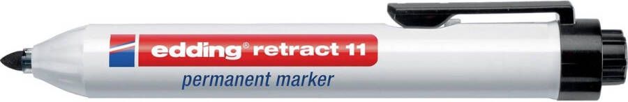 Edding Whiteboardmarker 12 drukknop rond 1.5-3mm zwart