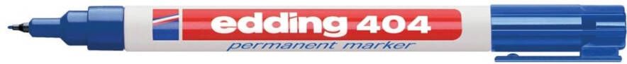 Edding Viltstift 404 rond 0.75mm blauw