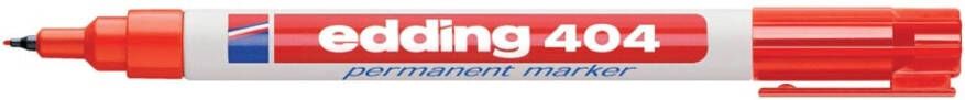Edding Viltstift 404 rond 0.75mm rood