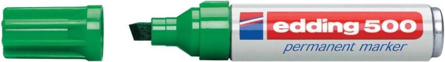 Edding Viltstift 500 schuin 2-7mm groen