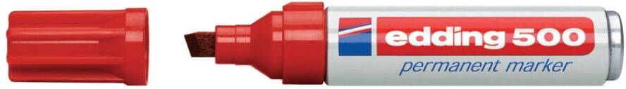 Edding Viltstift 500 schuin 2-7mm rood