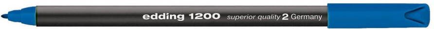 Edding Fineliner 1200 003 fijn blauw