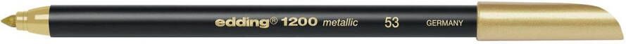 Edding Fineliner 1200 053 fijn metallic goud