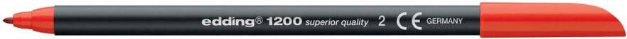 Edding Fineliner 1200 002 fijn rood