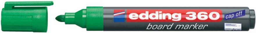 Edding Whiteboardmarker 360 rond 1.5-3mm groen