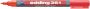 Edding Viltstift 361 whiteboard rond rood 1mm - Thumbnail 1