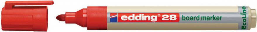 Edding Whiteboardmarker Ecoline e-28 rood