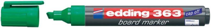 Edding Whiteboardmarker 363 schuin 1-5mm groen