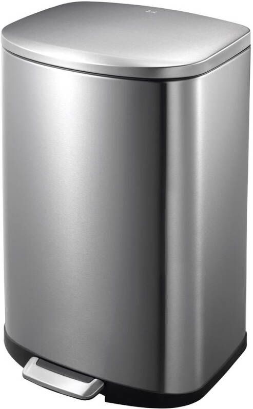 EKO Afvalbak Della pedaalemmer 50 liter RVS