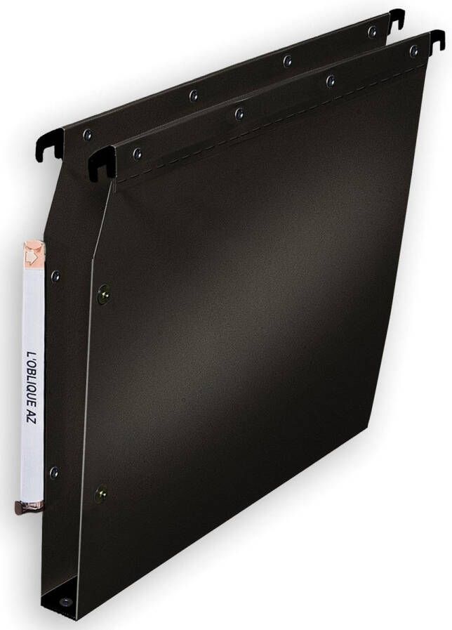 Elba L&apos;Oblique hangmappen voor kasten Ultimate bodem 30 mm zwart