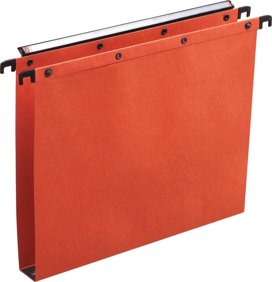 Elba L&apos;Oblique hangmappen voor laden AZO tussenafstand 330 mm (A4) bodem 30 mm oranje
