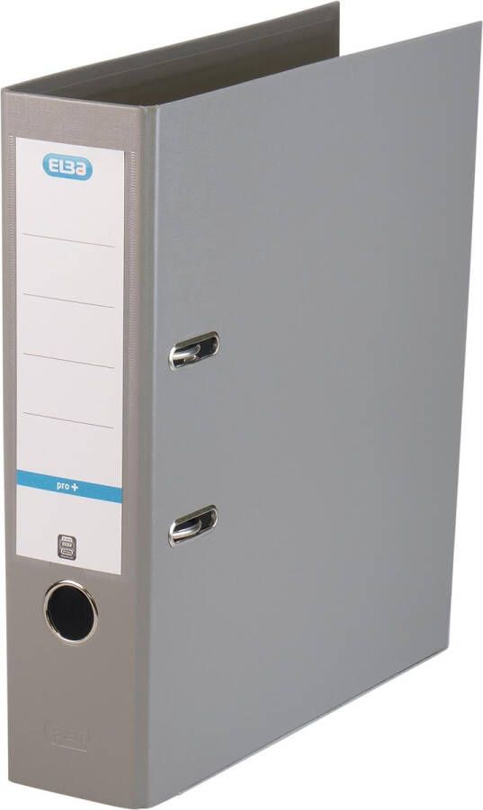Merkloos Elba ordner Smart Pro+ grijs rug van 8 cm - Foto 2