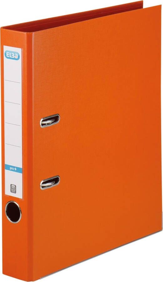 Merkloos Elba ordner Smart Pro+ oranje rug van 5 cm