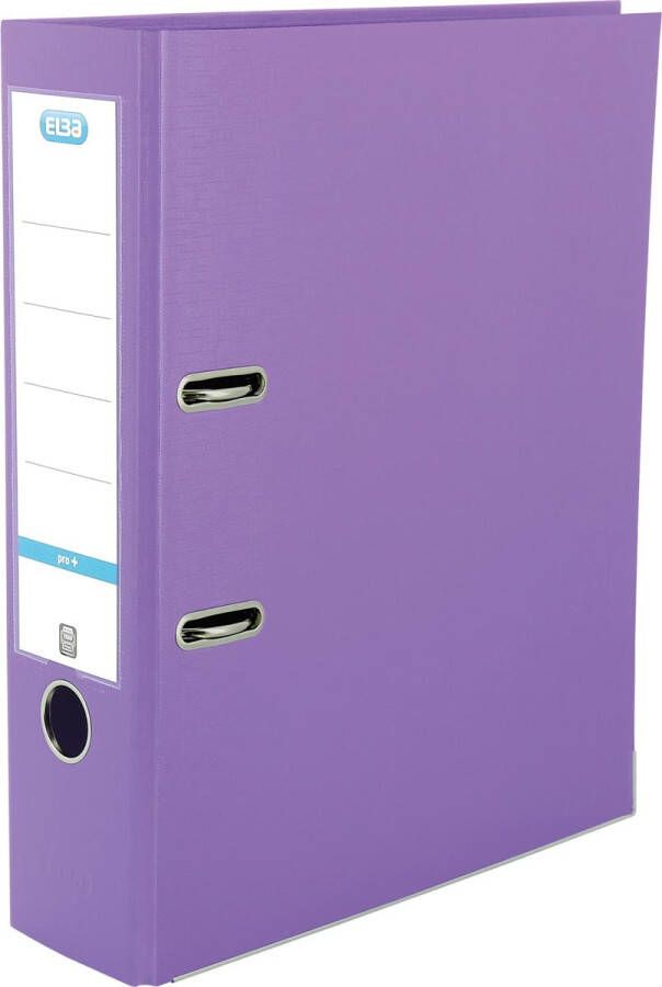 Elba ordner Smart Pro+ paars rug van 8 cm