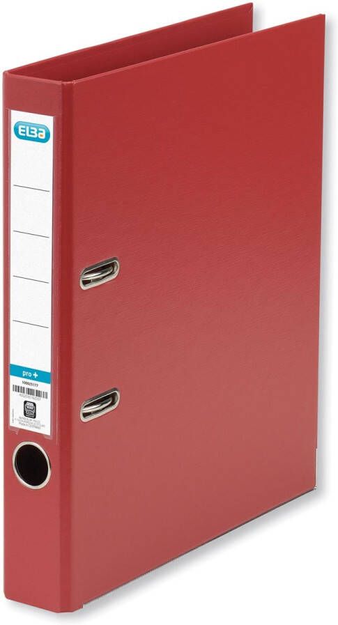 Merkloos Elba ordner Smart Pro+ rood rug van 5 cm