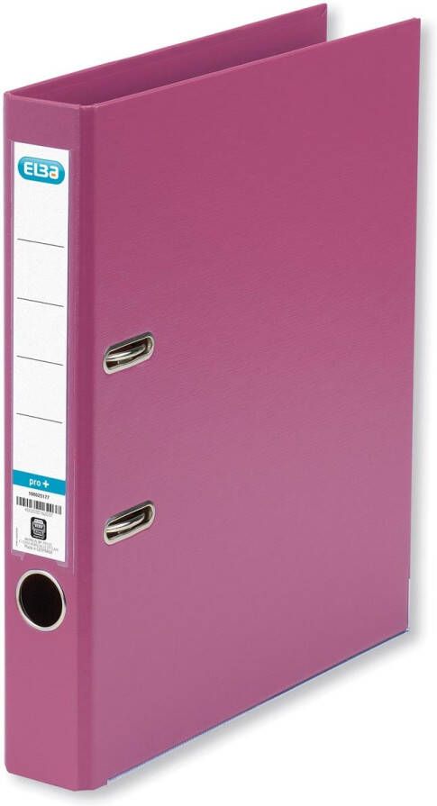 Merkloos Elba ordner Smart Pro+ roze rug van 5 cm