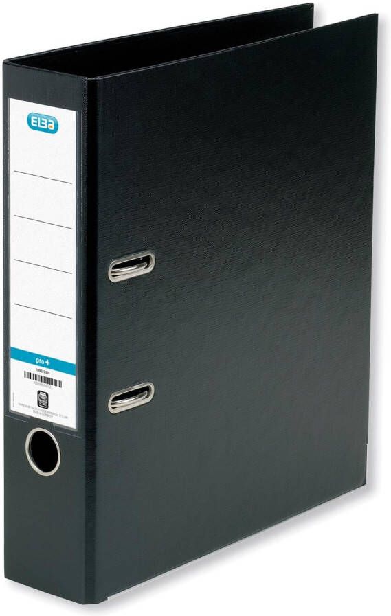 Merkloos Elba ordner Smart Pro+ zwart rug van 8 cm