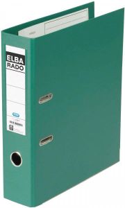 Elba Rado Plast ordner groen rug van 8 cm