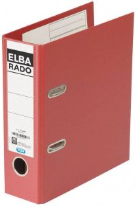 Elba Rado Plast ordner voor ft A5 staand donkerrood rug van 7 5 cm