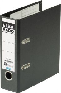 Elba Rado Plast ordner voor ft A5 staand zwart rug van 7 5 cm
