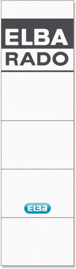 Elba Rado Plast rugetiket ft 4 x 15 9 cm pak van 10 stuks