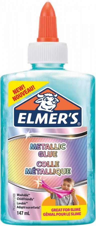 Elmer's Elmer&apos s metallic lijm flacon van 147 ml groenblauw