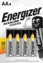 Energizer batterijen Alkaline Power AA blister van 4 stuks - Thumbnail 1