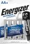 Energizer batterijen Lithium AA blister van 4 stuks - Thumbnail 1
