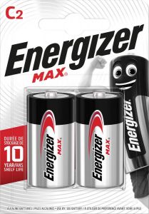 Energizer batterijen Max C blister van 2 stuks