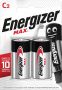 Energizer batterijen Max C blister van 2 stuks - Thumbnail 2