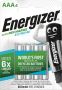 Energizer herlaadbare batterijen Extreme AAA blister van 4 stuks - Thumbnail 1