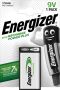 Energizer herlaadbare batterijen Power Plus 9V HR22 175 op blister - Thumbnail 2