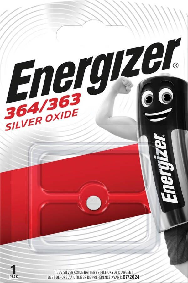 Energizer knoopcel 364 363 op blister