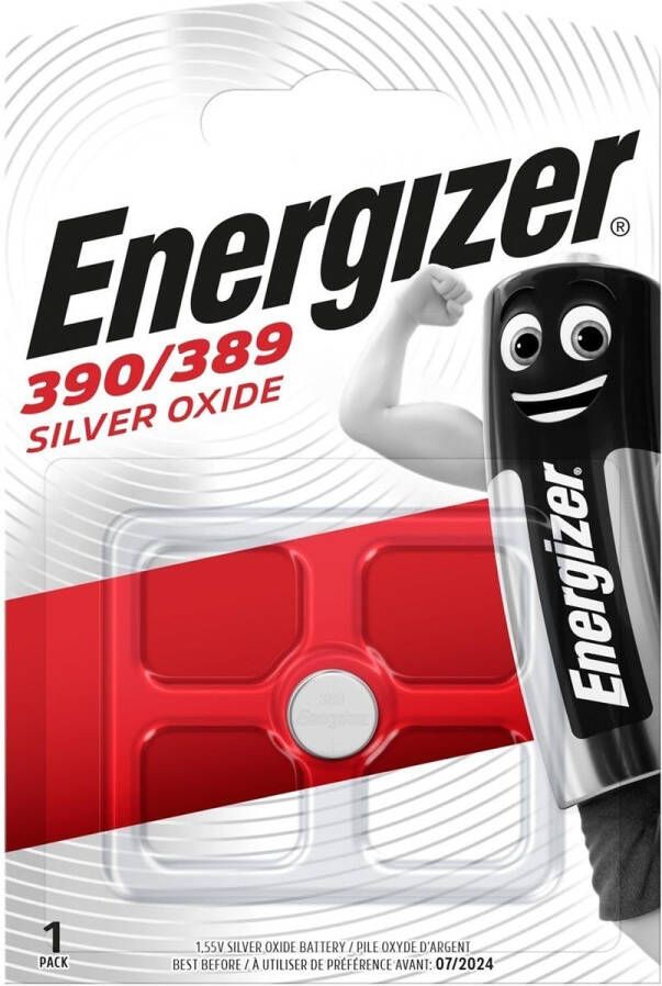 Energizer knoopcel 390 389 op blister