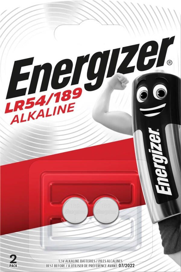 Energizer knoopcel LR54 189 blister van 2 stuks